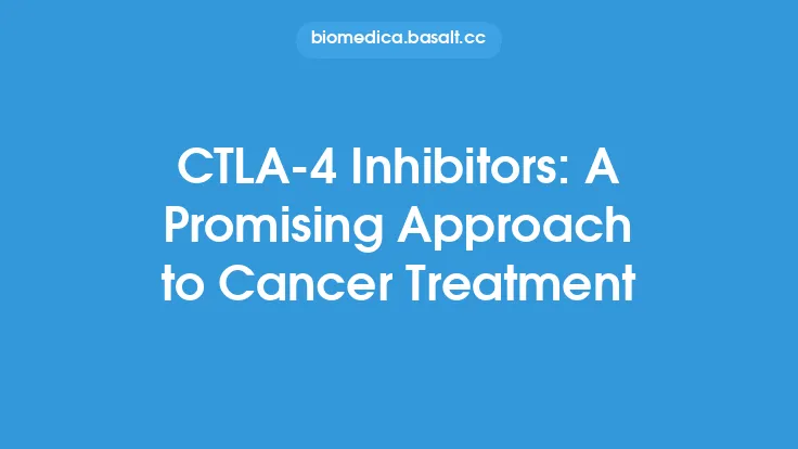 CTLA-4 Inhibitors: A Promising Approach to Cancer Treatment Thumbnail
