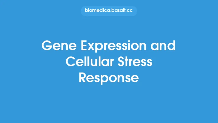 Gene Expression and Cellular Stress Response Thumbnail