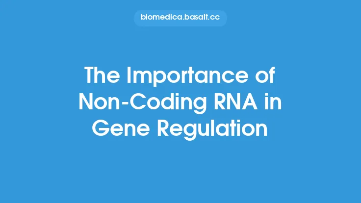 The Importance of Non-Coding RNA in Gene Regulation Thumbnail
