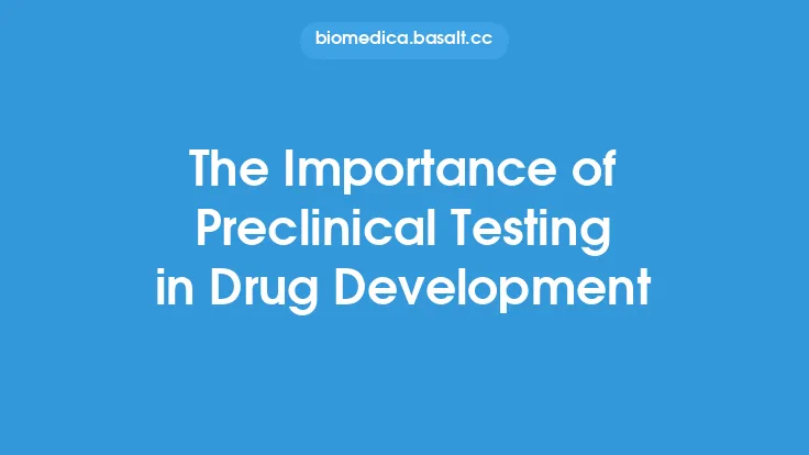 The Importance of Preclinical Testing in Drug Development Thumbnail