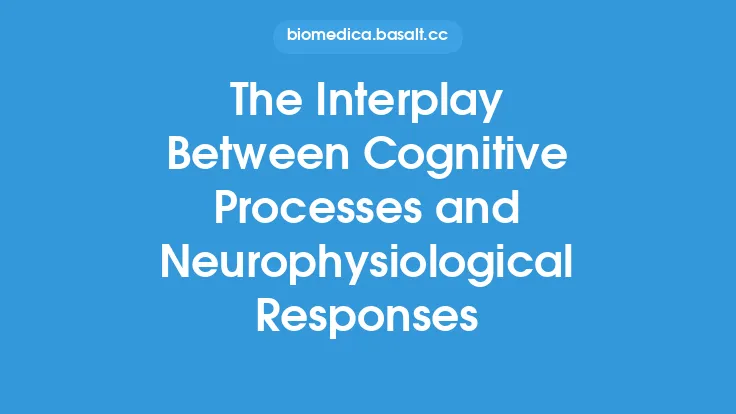 The Interplay Between Cognitive Processes and Neurophysiological Responses Thumbnail