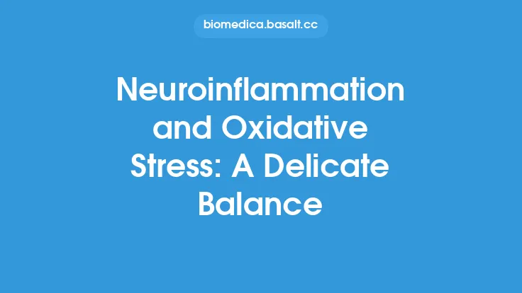 Neuroinflammation and Oxidative Stress: A Delicate Balance Thumbnail
