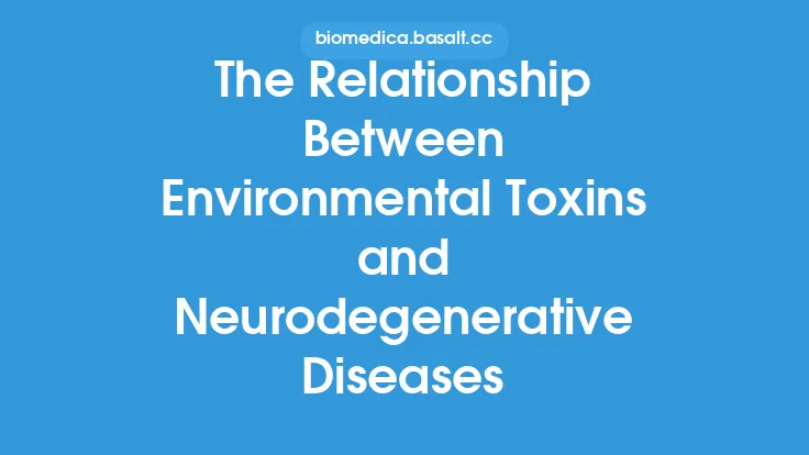 The Relationship Between Environmental Toxins and Neurodegenerative Diseases Thumbnail