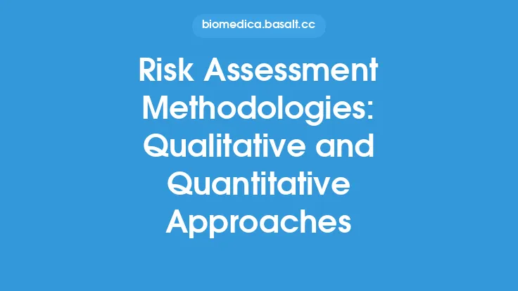 Risk Assessment Methodologies: Qualitative and Quantitative Approaches Thumbnail