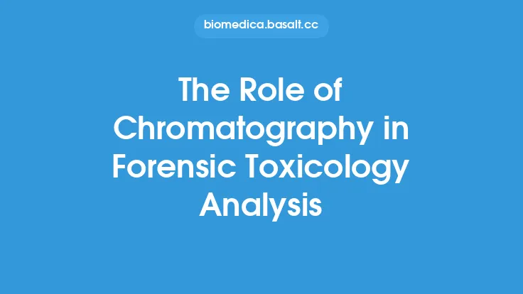 The Role of Chromatography in Forensic Toxicology Analysis Thumbnail