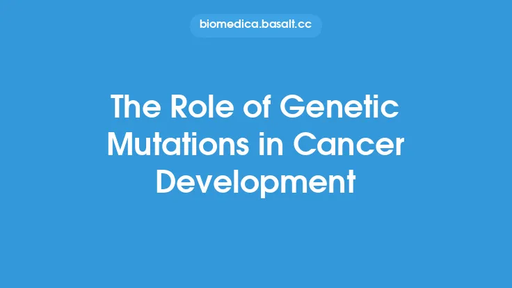 The Role of Genetic Mutations in Cancer Development Thumbnail
