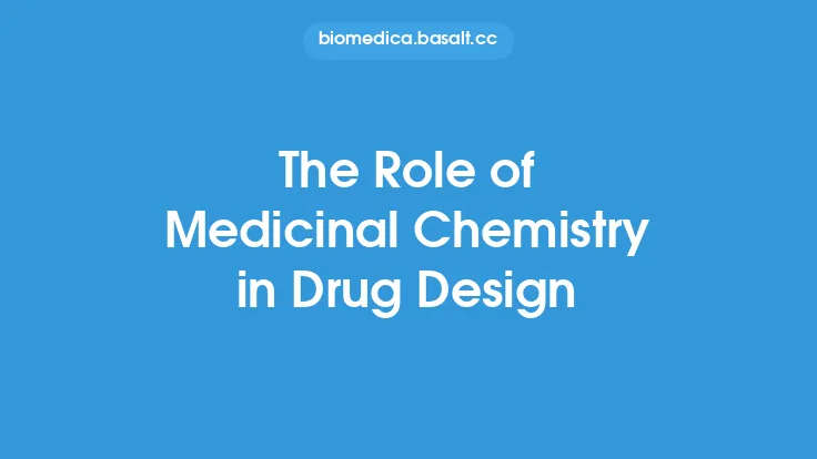 The Role of Medicinal Chemistry in Drug Design Thumbnail