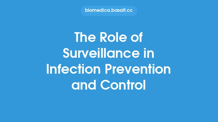 The Role of Surveillance in Infection Prevention and Control Thumbnail