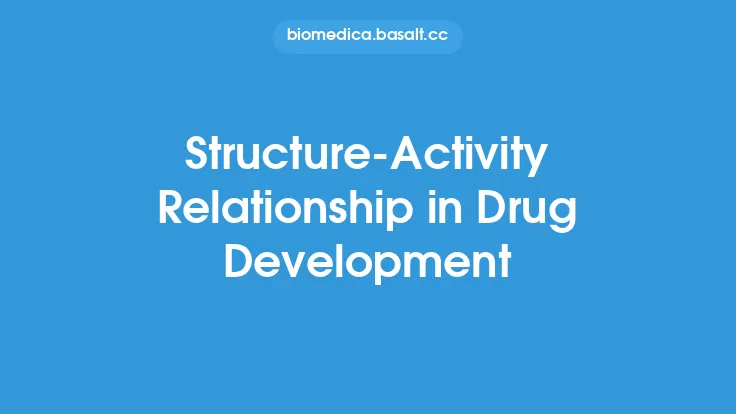Structure-Activity Relationship in Drug Development Thumbnail
