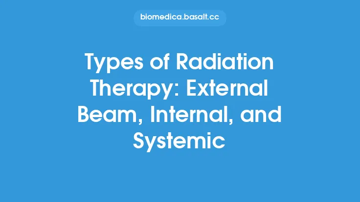 Types of Radiation Therapy: External Beam, Internal, and Systemic Thumbnail