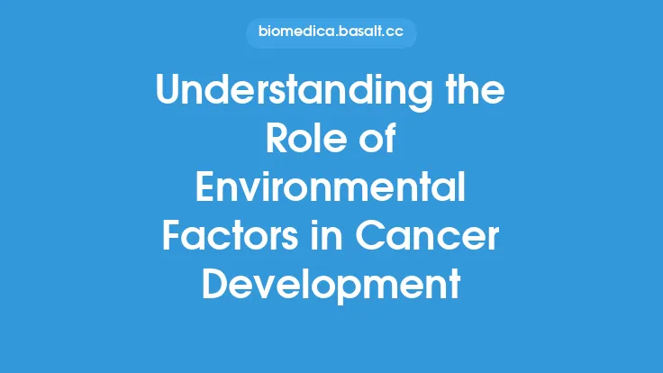 Understanding the Role of Environmental Factors in Cancer Development Thumbnail